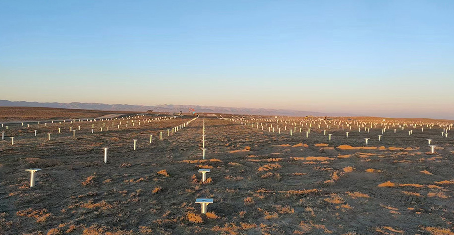 Zehn-Millionen-Kilowatt-Neuenergiebasis in der Provinz Qinghai, China-Solar-Photovoltaikstruktur